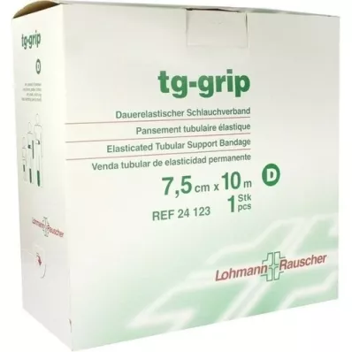 TG GRIP Støtterørbandasje D 7,5 cmx10 m, 1 stk