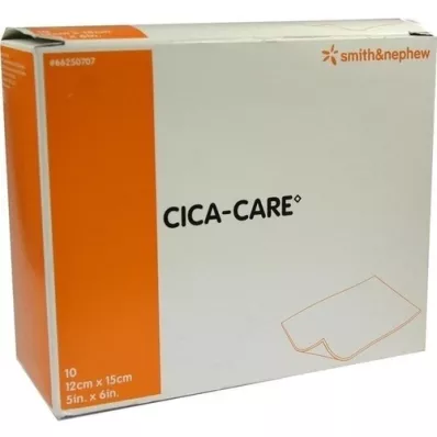 CICA CARE 12x15 cm tynn silikongelplate for arr, 10 stk