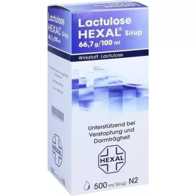 LACTULOSE Heksalsirup, 500 ml LACTULOSE Heksalsirup, 500 ml