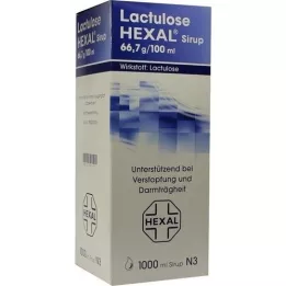 LACTULOSE Heksalsirup, 1000 ml
