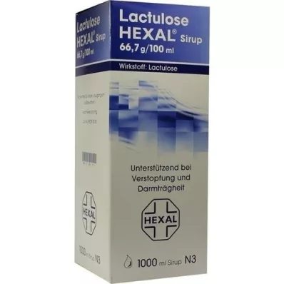 LACTULOSE Heksalsirup, 1000 ml LACTULOSE Heksalsirup, 1000 ml