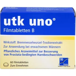 UTK uno filmdrasjerte tabletter B, 60 stk