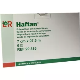 HAFTAN Skumbandasje 7 cmx27,5 m, 6 stk