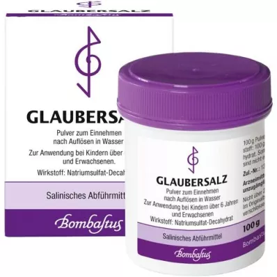 GLAUBERSALZ Natriumsulfatpulver, 100 g GLAUBERSALZ Natriumsulfatpulver, 100 g