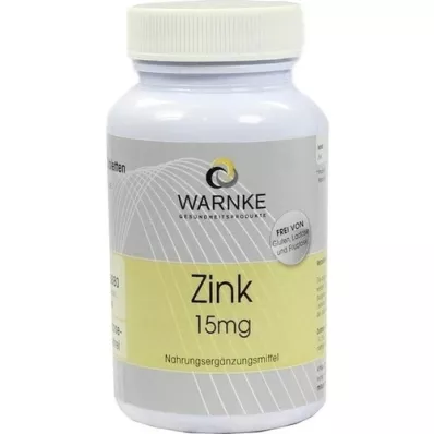 ZINK 15 mg tabletter, 250 stk ZINK 15 mg tabletter, 250 stk