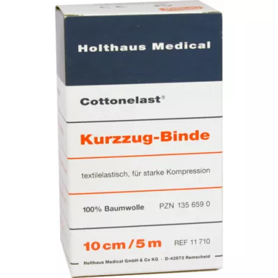 KURZZUGBINDE Bomullslast 10 cmx5 m, 1 stk KURZZUGBINDE Bomullslast 10 cmx5 m, 1 stk