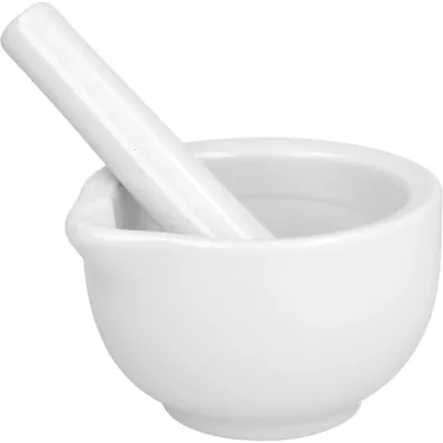 MÖRSER Hvit porselen, 1 stk MÖRSER Hvit porselen, 1 stk