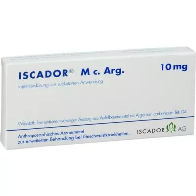 ISCADOR M c.Arg 10 mg injeksjonsvæske, 7X1 ml
