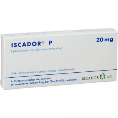 ISCADOR P 20 mg injeksjonsvæske, 7X1 ml ISCADOR P 20 mg injeksjonsvæske, 7X1 ml