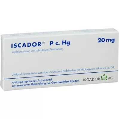 ISCADOR P c.Hg 20 mg injeksjonsvæske, 7X1 ml