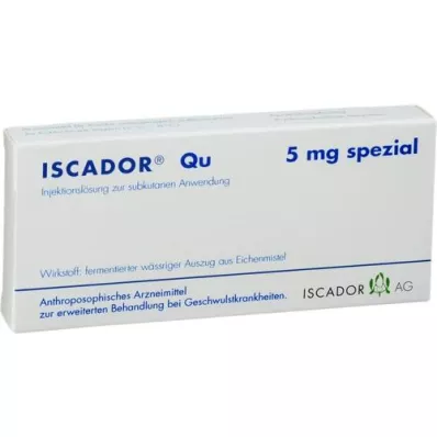 ISCADOR Qu 5 mg spesiell injeksjonsløsning, 7X1 ml