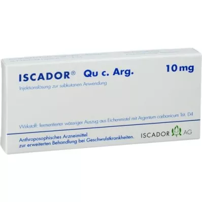 ISCADOR Qu c.Arg 10 mg injeksjonsvæske, 7X1 ml ISCADOR Qu c.Arg 10 mg injeksjonsvæske, 7X1 ml