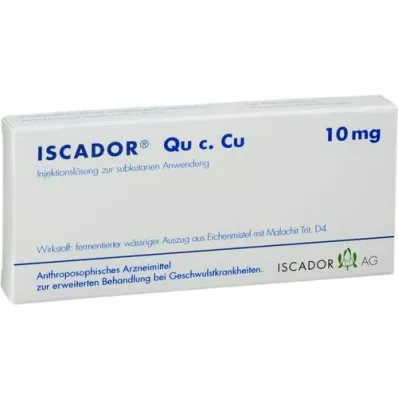 ISCADOR Qu c.Cu 10 mg injeksjonsvæske, 7X1 ml ISCADOR Qu c.Cu 10 mg injeksjonsvæske, 7X1 ml