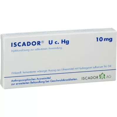 ISCADOR U c.Hg 10 mg injeksjonsvæske, 7X1 ml ISCADOR U c.Hg 10 mg injeksjonsvæske, 7X1 ml
