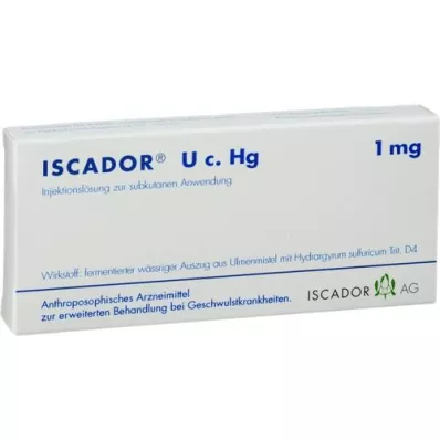ISCADOR U c.Hg 1 mg injeksjonsvæske, 7X1 ml