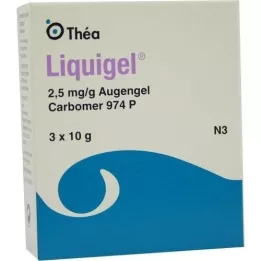 LIQUIGEL Øyegelé, 3X10 g
