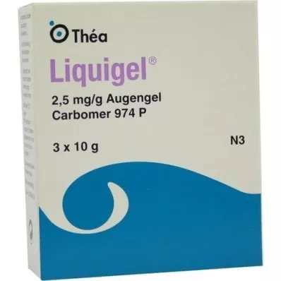 LIQUIGEL Øyegelé, 3X10 g LIQUIGEL Øyegelé, 3X10 g
