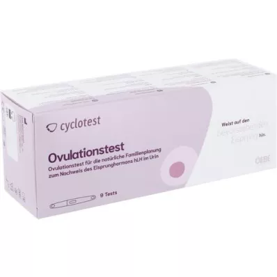 CYCLOTEST LH-Sticks eggløsningstest, 9 stk