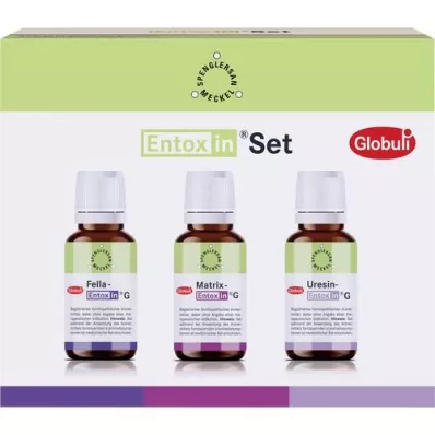 ENTOXIN Sett G-kuler, 3X10 g