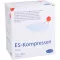 ES-KOMPRESSEN steril 7,5x7,5 cm 8 ganger, 25X2 stk