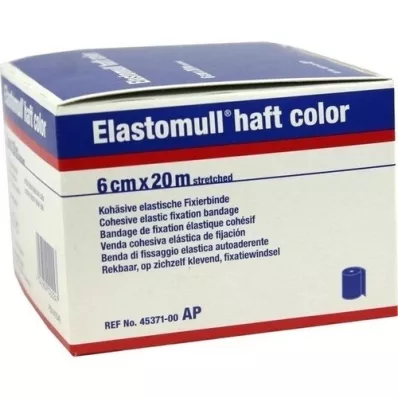 ELASTOMULL skaft farge 6 cmx20 m festepapir blå, 1 stk ELASTOMULL skaft farge 6 cmx20 m festepapir blå, 1 stk