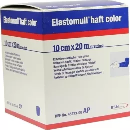 ELASTOMULL skaft farge 10 cmx20 m festepapir blå, 1 stk