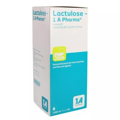 LACTULOSE-1A Pharma sirup, 1000 ml LACTULOSE-1A Pharma sirup, 1000 ml