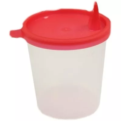 URINBECHER med trykklokk, 1 stk