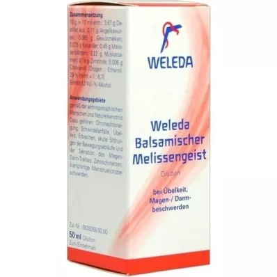 BALSAMISCHER Melissa sprit, 50 ml