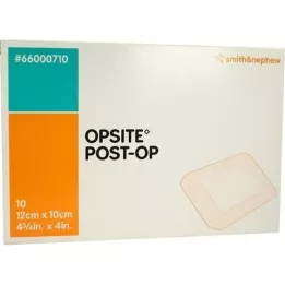 OPSITE Stolpe-OP 10x12 cm bandasje individuelt steril, 10X1 stk