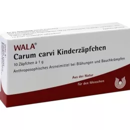CARUM CARVI Barnestikkpiller, 10X1 g