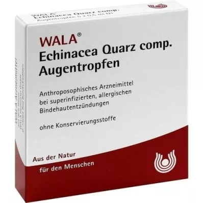 ECHINACEA QUARZ komp. øyedråper, 5X0,5 ml ECHINACEA QUARZ komp. øyedråper, 5X0,5 ml