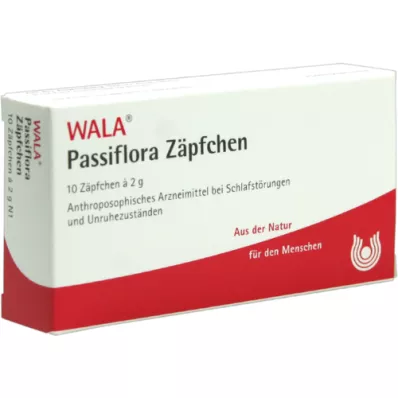 PASSIFLORA SUPPOSITORIES, 10X2 g PASSIFLORA SUPPOSITORIES, 10X2 g