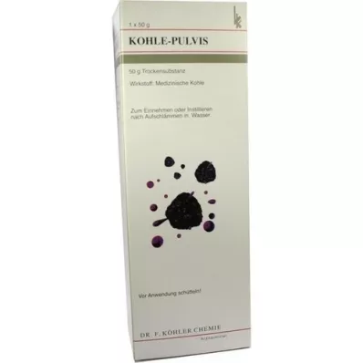 KOHLE pulvis uten magesonde, 50 g