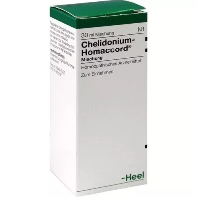 CHELIDONIUM-HOMACCORD Dråper, 30 ml