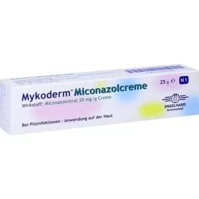 MYKODERM Mikonazolkrem, 25 g