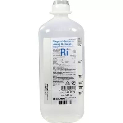 RINGER LÖSUNG B.Braun Ecoflac Plus, 500 ml RINGER LÖSUNG B.Braun Ecoflac Plus, 500 ml