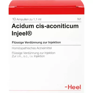 ACIDUM CIS-aconiticum Injeel ampuller, 10 stk