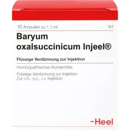 BARYUM oxalsuccinicum Injeel ampuller, 10 stk