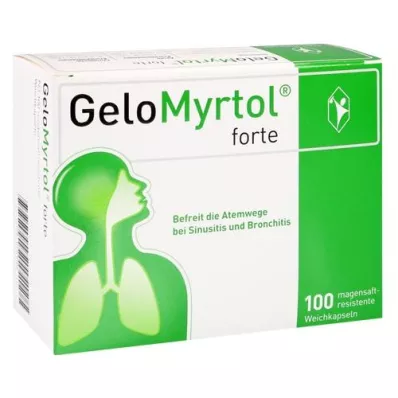GELOMYRTOL forte gastroresistente myke kapsler, 100 stk GELOMYRTOL forte gastroresistente myke kapsler, 100 stk