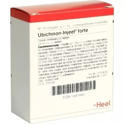 UBICHINON Injeel forte ampuller, 10 stk