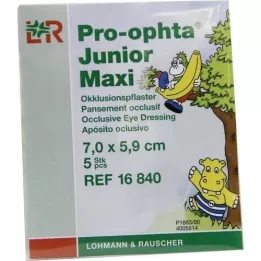PRO-OPHTA Junior maxi okklusjonsgips, 5 stk