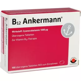 B12 ANKERMANN belagte tabletter, 100 stk