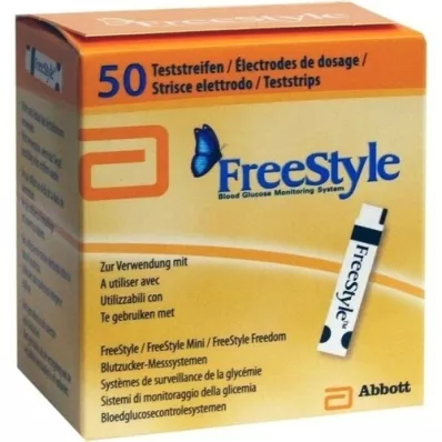 FREESTYLE Teststrimler, 50 stk FREESTYLE Teststrimler, 50 stk