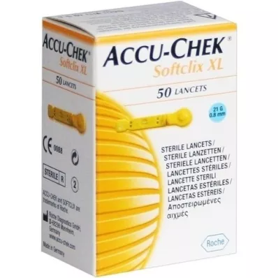 ACCU-CHEK Softclix Lancet XL, 50 stk ACCU-CHEK Softclix Lancet XL, 50 stk