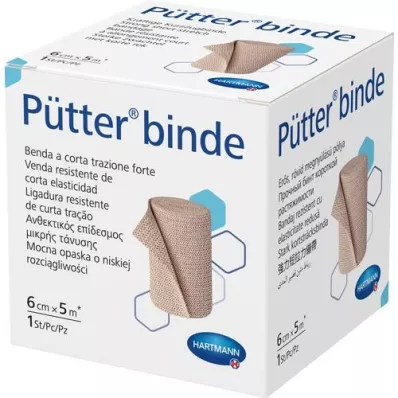 PÜTTER Bandasje 6 cmx5 m, 1 stk PÜTTER Bandasje 6 cmx5 m, 1 stk