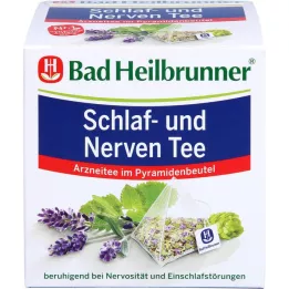 BAD HEILBRUNNER Søvn- og nervetepyramide B., 15X1,7 g