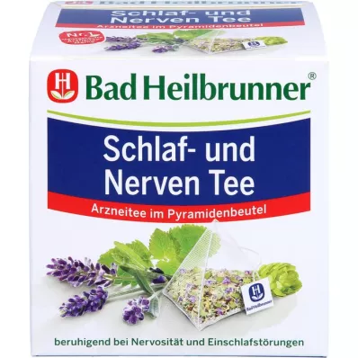 BAD HEILBRUNNER Søvn- og nervetepyramide B., 15X1,7 g