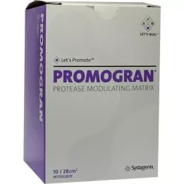 PROMOGRAN 28 sqcm sterile tamponader, 10 stk