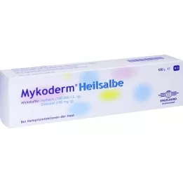 MYKODERM Helbredende salve Nystatin og sinkoksid, 100 g